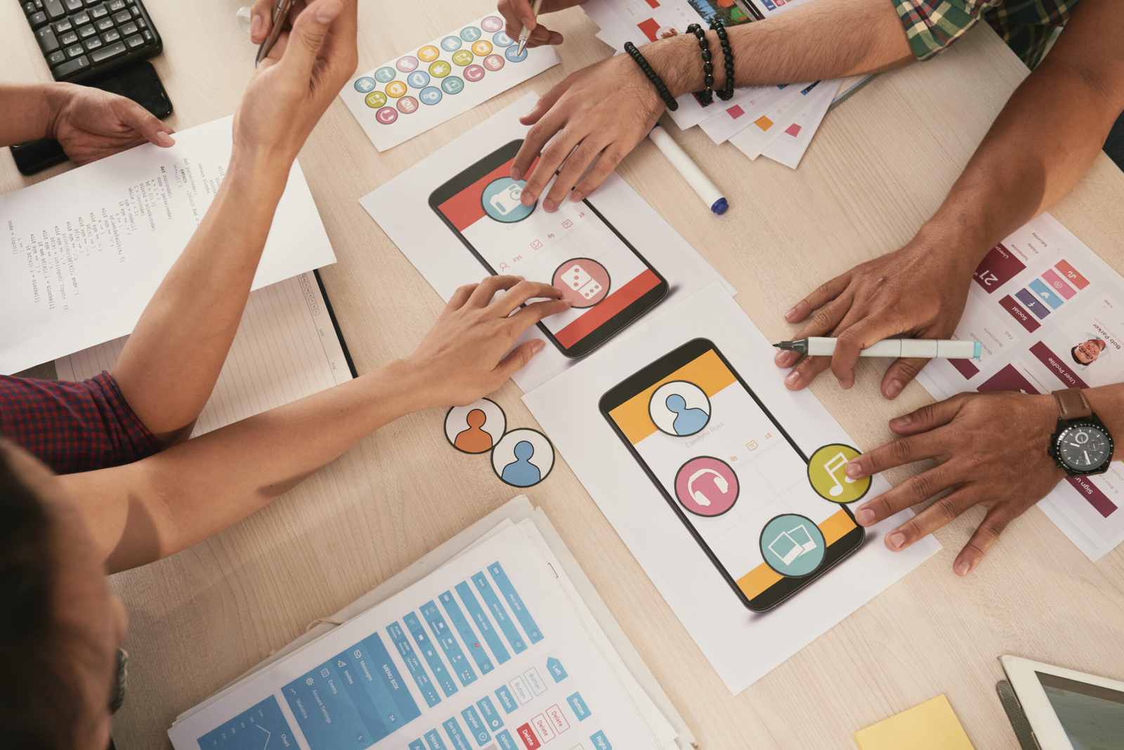 Business DNA brand builder interface
